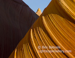 Intersecting Lines. North Coyote Buttes, Arizona. Sandstone formations.  Ben Babusis, Lightscape Gallery.