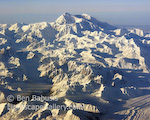 Denali from Above. Denali National Park, Alaska. A rare clear day over North America's highest peak at 20320 feet. � Ben Babusis, Lightscape Gallery.